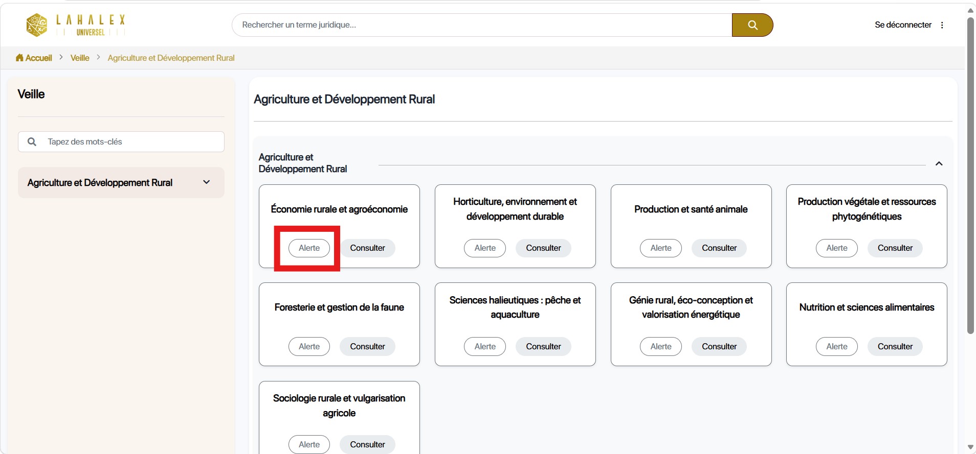 Comment recevoir des notifications et des alertes liées aux veilles ?